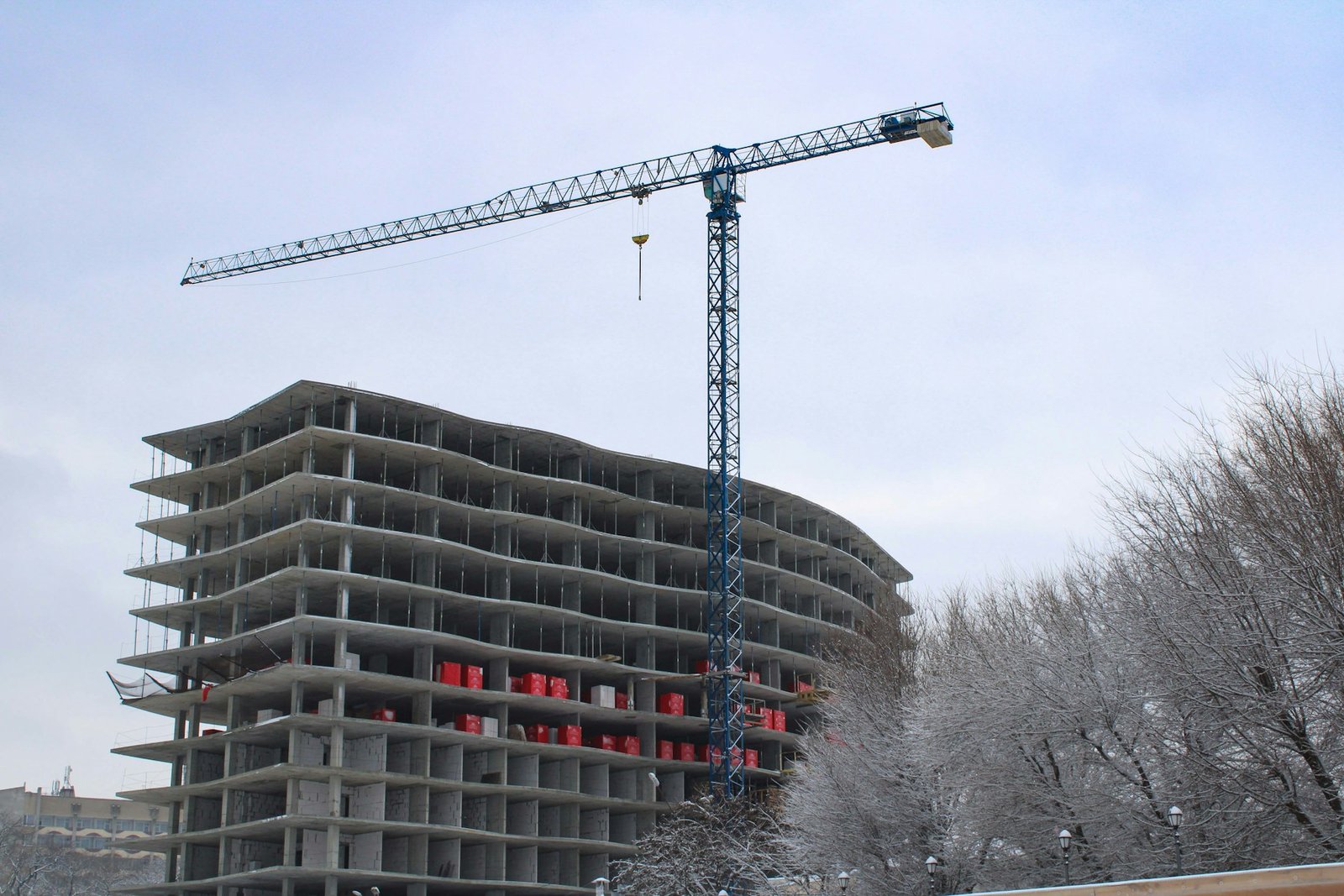Generic structure photograph, illustrative placeholder, not a NEXT construction project