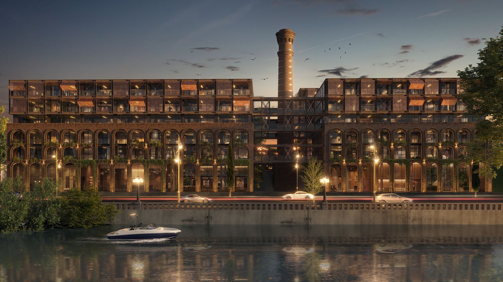 NEU Tbilisi architectural rendering