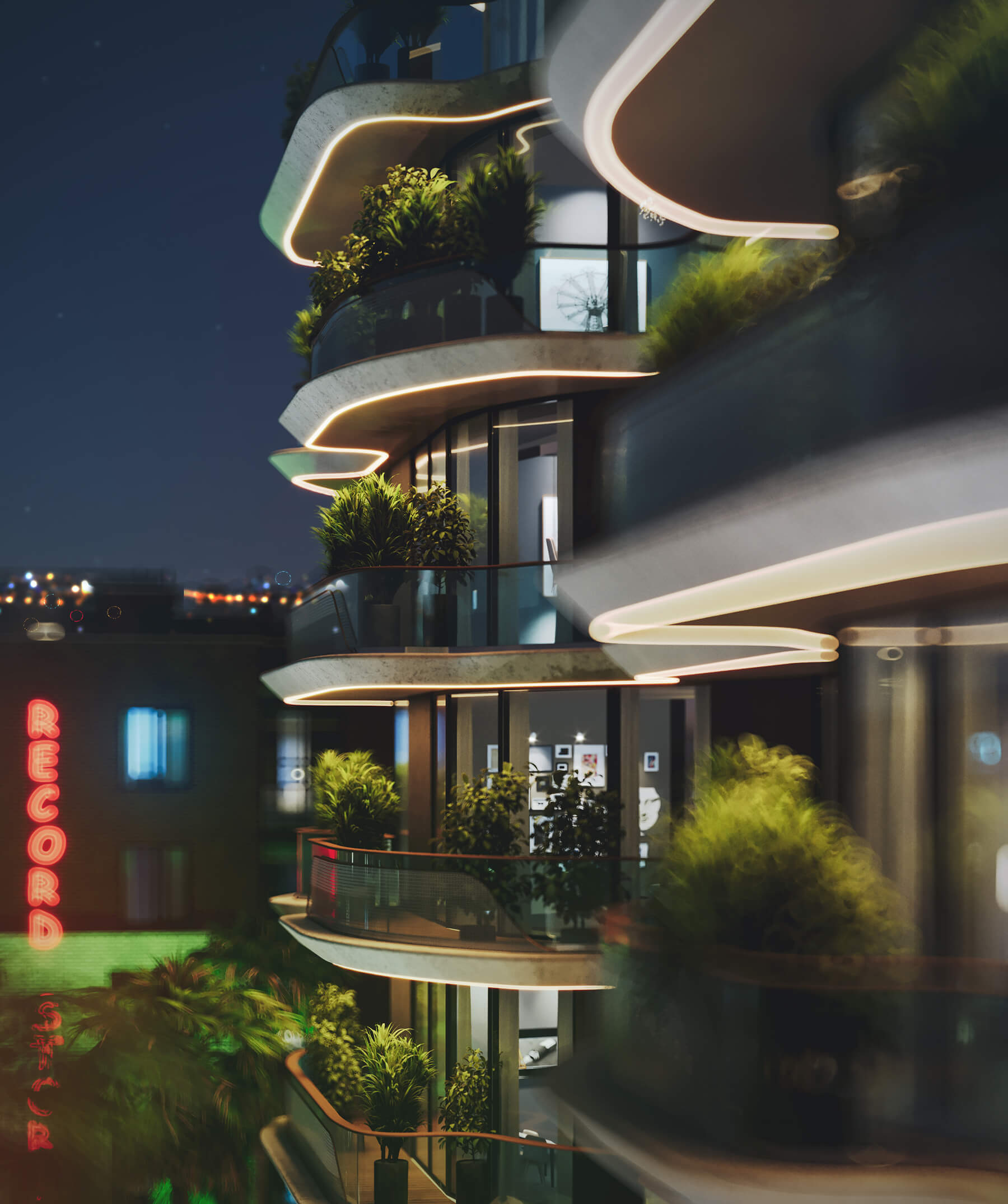 NEXT architectural project imagery