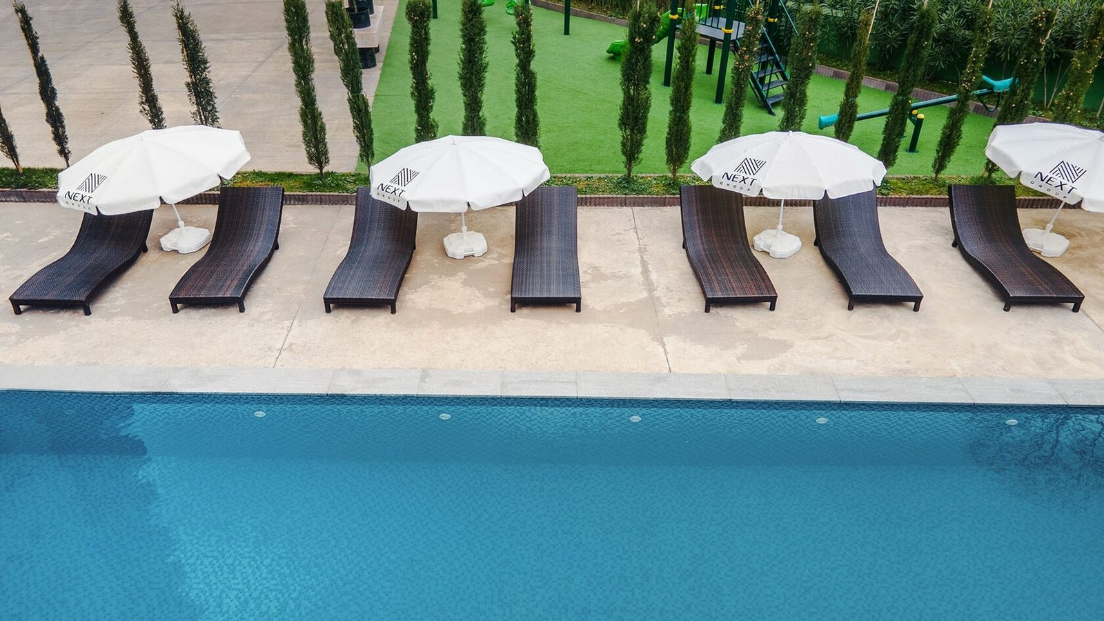 NEXT Green hotel swimming pool photograph